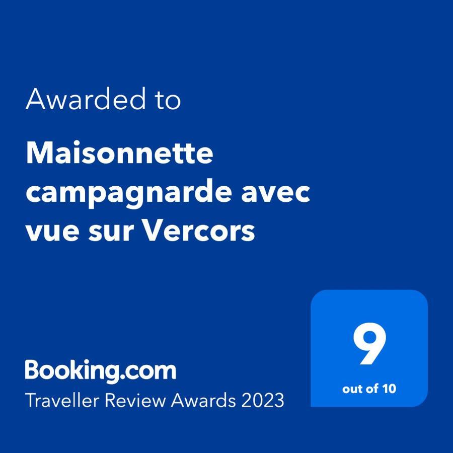 Maisonnette Campagnarde Avec Vue Sur Vercors Villa Montmiral Exterior foto